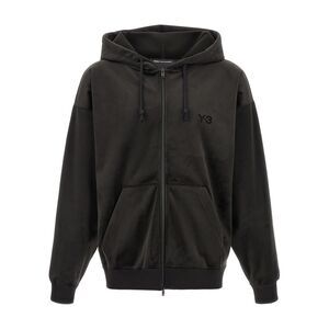 Y-3 Black Recycled Polyester Men's Sweatshirt